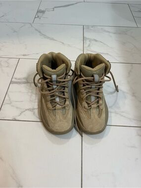 Yeezy Desert Tan Combat-Style Boots